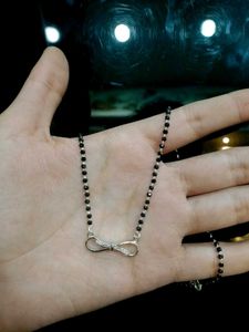 Infinity ♾️ Sign Mangalsutra Pure Silver 925