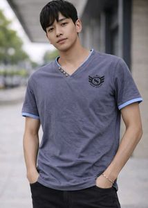 Men's Casual Grey T-Shirt