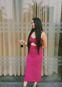Purple Bodycon Dress