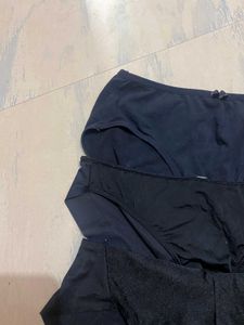3pcs black brief 30-34