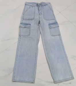 Light Wash Denim Jeans