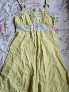 Cottagecore Green Dress