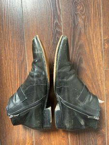 Black Leather Chelsea Boots