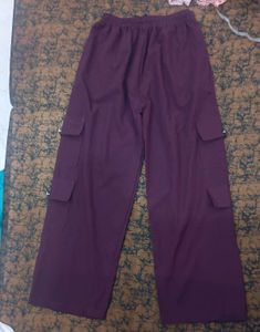 Purple Cargo Pants (new)