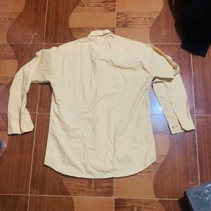 Yellow Casual Shirt
