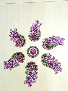 Acrylic Rangoli