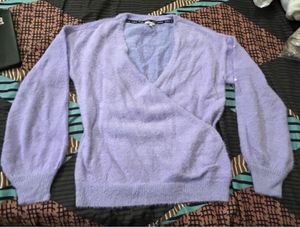 Bebe Lavender Sweater- Used Once- Bust 34/36