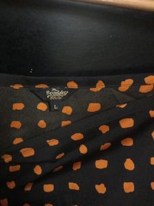 Roadster-Square neck polka dot top