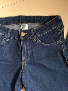 Dark Blue Denim Jeans