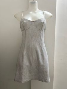 H&M Silver Party Dress