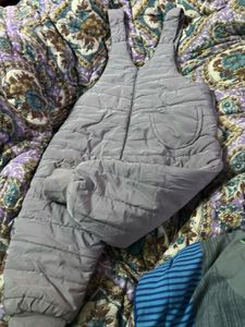 Kids' Quilted Overall Pants