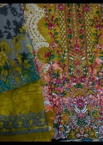 Thread Work Pakistani Kurta Set