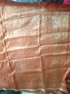 Orange Kanjivaram Silk Saree