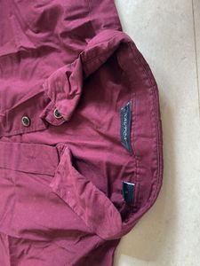 Burgundy Casual Shirt