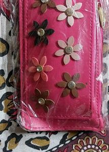 Pink Floral Wallet