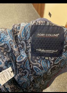Fort Collins Casual Stretchable Blazer Blue