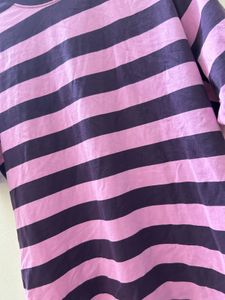 Striped Tee - Pink &amp; Purple
