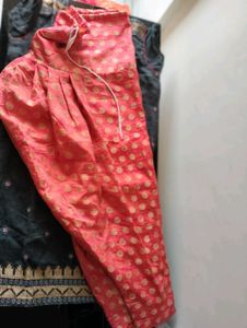 Grey Embroidered Kurta Set