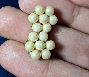 Pearl Cluster Earrings