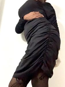 Black Bodycon Mini Dress