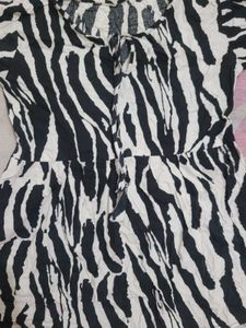 Zebra Print Dress