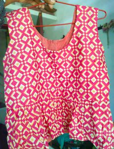 🌷pink Kurtha