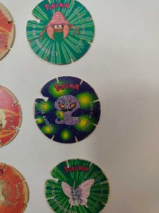 Cheetos Pokemon Tazos 10 Pieces Lot