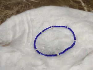 Blue Beaded Bracelet