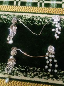 Earrings With Chain...