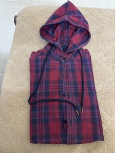 DNMX Red Hoddie Shirt