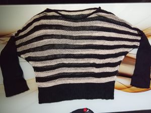 Striped Knit Sweater