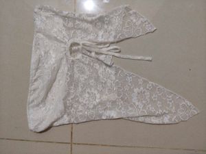 Lace Beach Cover-Up - White