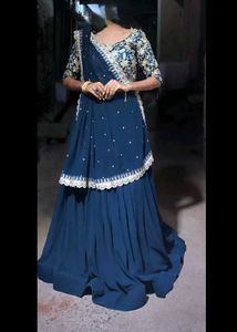 Blue Lehenga 💕