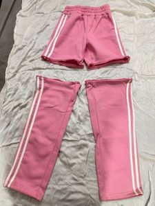 Pink 3in1 Style Tracksuit Set