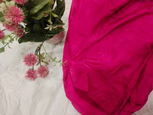 Pink Embroidered Kurta