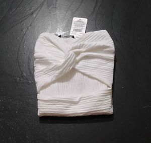 Chic White Cutout Bodycon Dress SIZE :- M