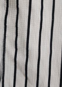 Black And White Stripes Top
