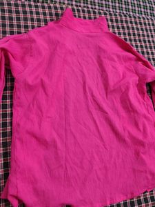 Pink Casual Shirt