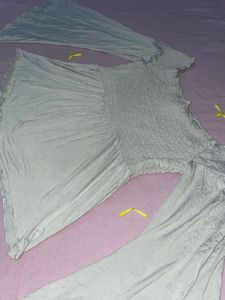 Bell Sleeve Off-Shoulder Top