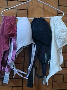 Combo Of Four Imported Fabric Bra