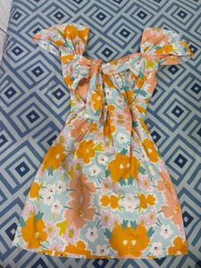 XS Floral Mini Dress