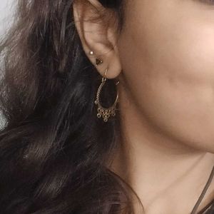 Brass Tribal Earring