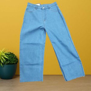 Wide Leg Denim Jeans size 32 (N-96)