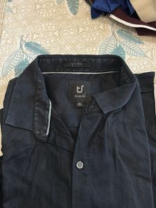 Black And White Plain Shirt Combo