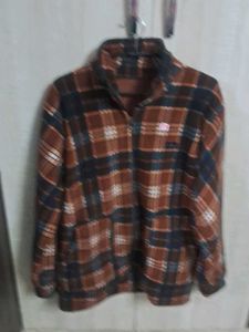 Brown Plaid Jacket