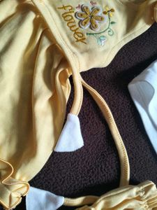 Cute Baby Girl Outfit Set Mango colour