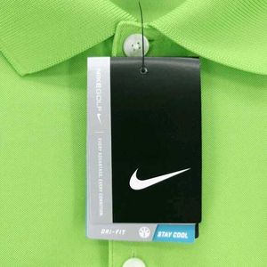 Nike New orignal Green Polo T-Shirt