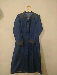 denim kurti