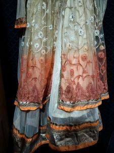Mastani Style Anarkali Dress - 4-Piece Set