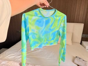 Mesh Sea Green Crop Top